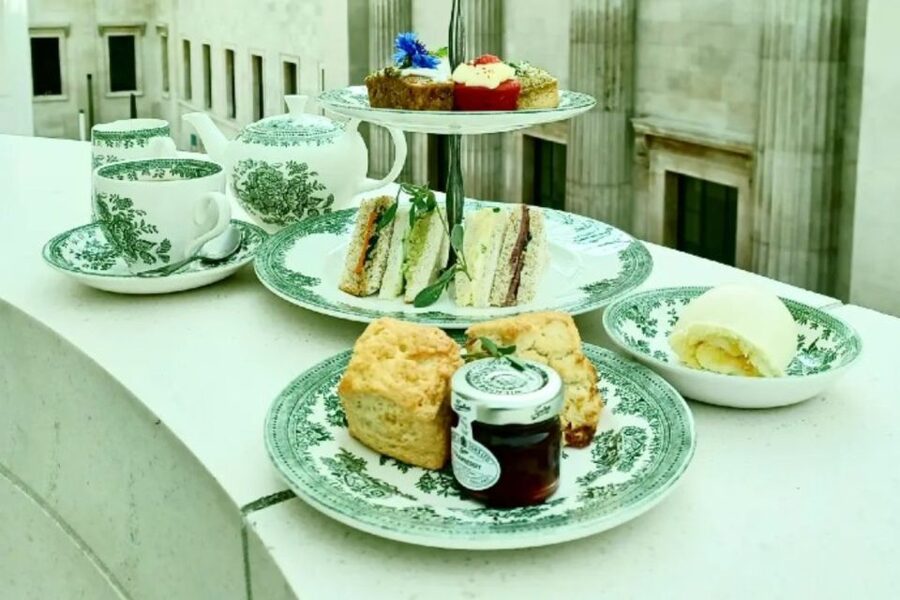 Afternoon Tea at the British Museum - Arriving at the Great Court Restaurant