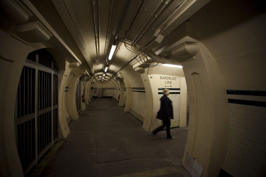 Aldwych: Hidden Tube Station Guided Tour - The abandoned ticket hall and original entrance details