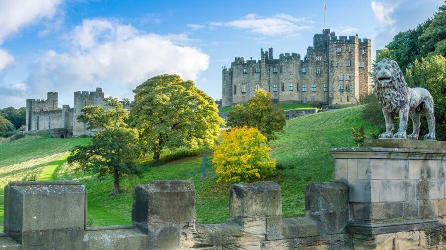 Alnwick Castle, Northumberland & Scottish Borders 1-Day Tour - Bamburgh beach and the Viking Coast