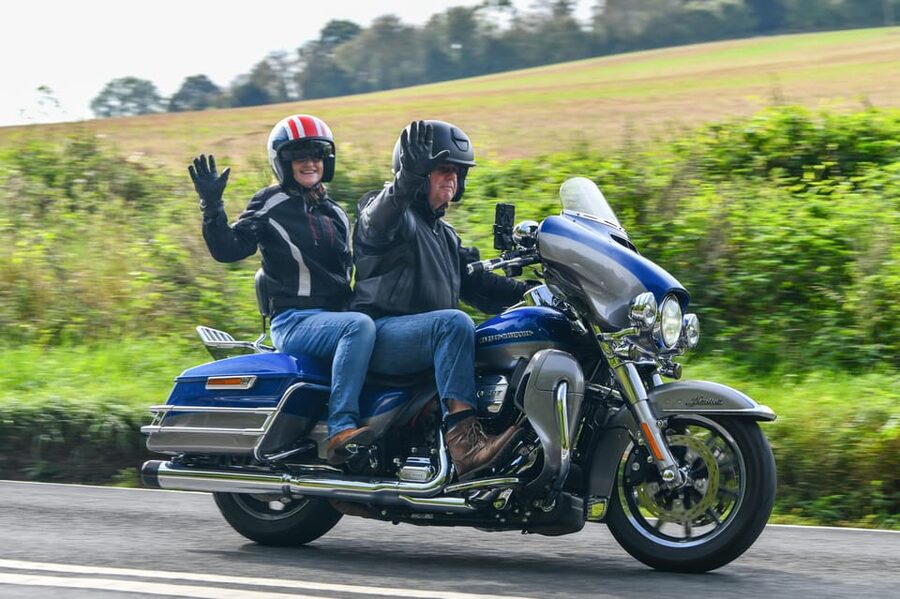 Alton: 1-Hour Harley Davidson Pillion Tour - South Downs - Starting at Telegraph Lane in Four Marks