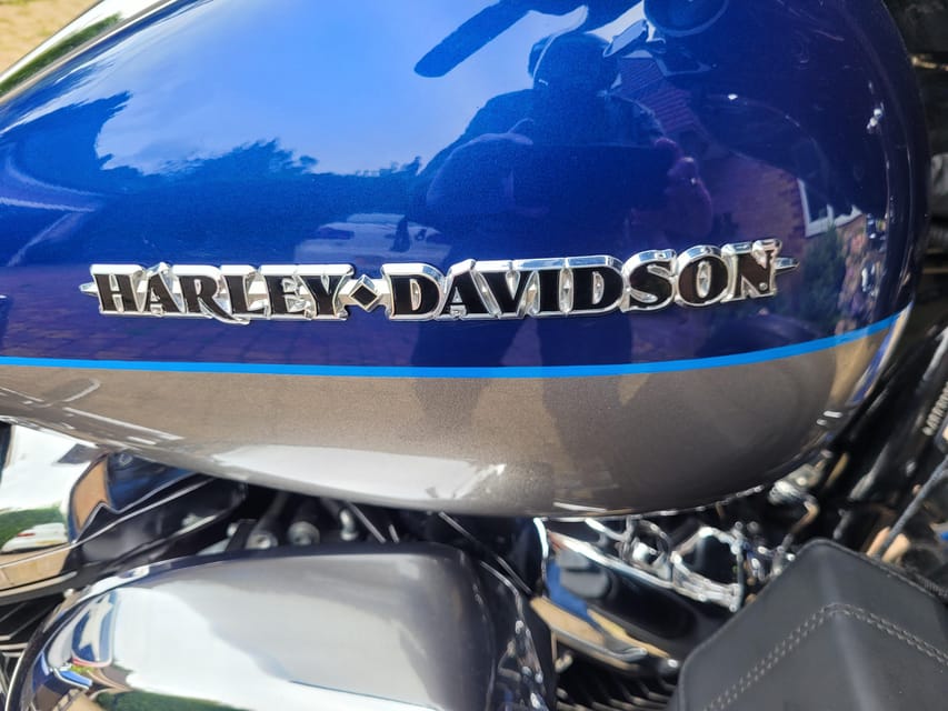 Alton: 1-Hour Harley Davidson Pillion Tour - South Downs - A café break after about two thirds