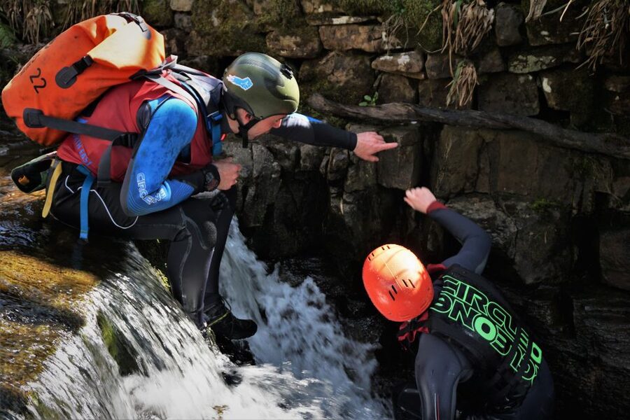 Ashgill Force North Pennines: Gorge Walking Adventure - Waterfalls, ledges, and the first real tests