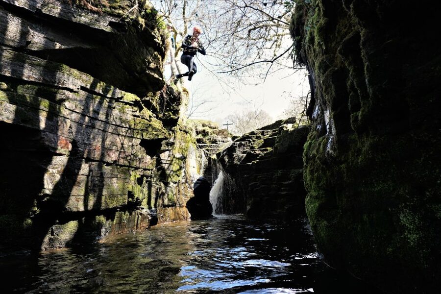 Ashgill Force North Pennines: Gorge Walking Adventure - The gentle opening builds confidence