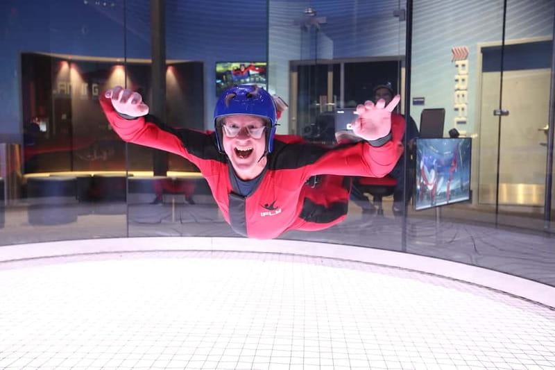 Basingstoke: Indoor Skydiving Experience with 2 Flights - Your second flight: more time to find control