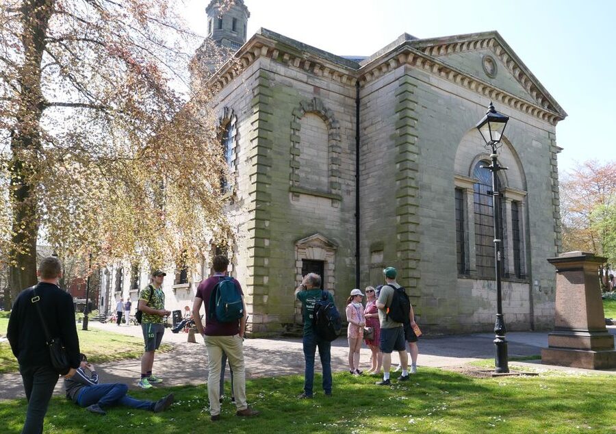 Birmingham: Discovering Birmingham Guided Walking Tour - Returning to St. Philip’s Cathedral