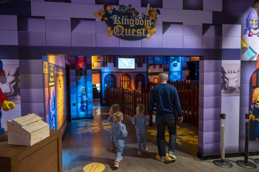 Birmingham: Legoland Discovery Centre Entry Ticket - The LEGO Cinema Experience adds weather to the screen