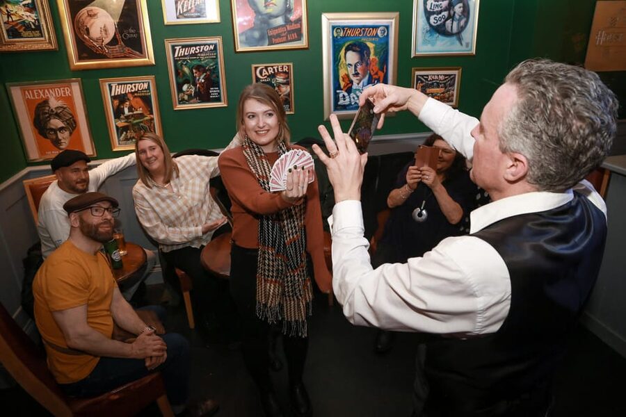 Blackpool: Family Magic Show with Award-Winning Magician - The final family touches