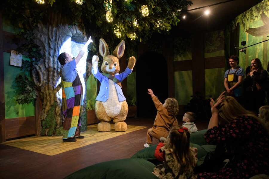 Blackpool: Peter Rabbit ™ Explore and Play Entry Ticket - The slide, tunnels, and physical play