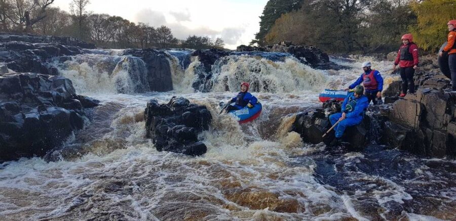 Bowlees: Guided White Water Tubing Adventure - Meeting at Bowlees in County Durham