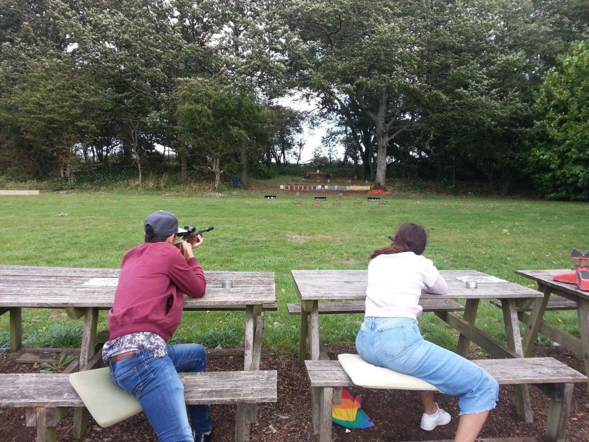Brighton: Air Rifle Shooting Experience - The safety briefing comes first