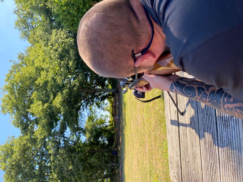 Brighton: Air Rifle Shooting Experience - Taking aim with a scoped .22 rifle