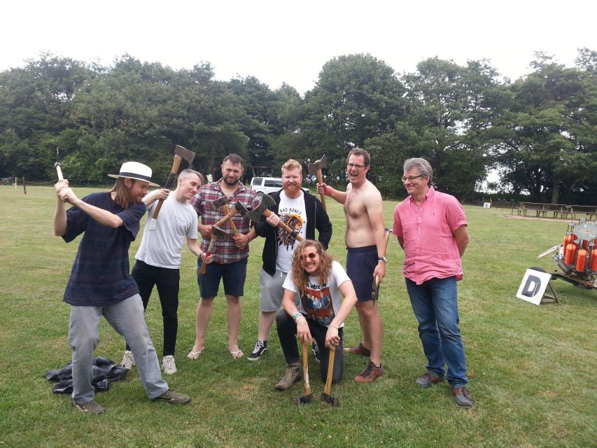 Brighton: Axe Throwing - Reaching Polowood Shooting Ground