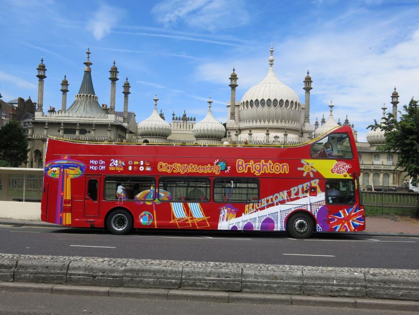 Brighton: City Sightseeing Hop-On Hop-Off Bus Tour - Brighton Station and Clock Tower make handy urban stops
