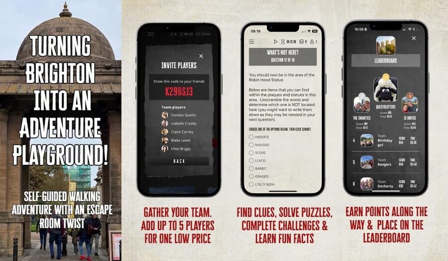 Brighton: City Walking Tour & Exploration Game - Working through the Lanes and twittens