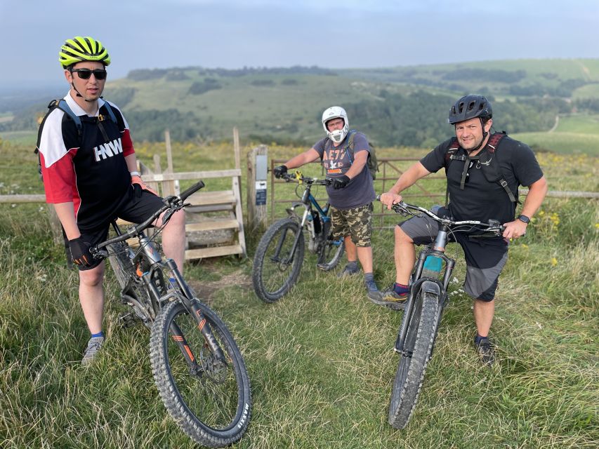 Brighton: Electric Mountain Bike Rental - The Undercliffs trail and its easy rhythm