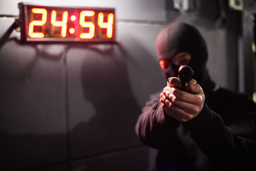 Brighton: Escape the Vault and Rob a Bank Escape Room - Entering Presuming Ed’s on London Road