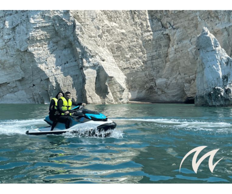 Brighton: Seven Sisters Jet Ski Guided Coastline Safari - Leaving the marina for open water