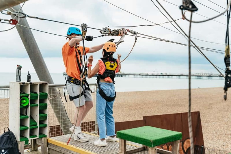 Brighton: Zip Wire Experience Ticket - How long the experience really feels