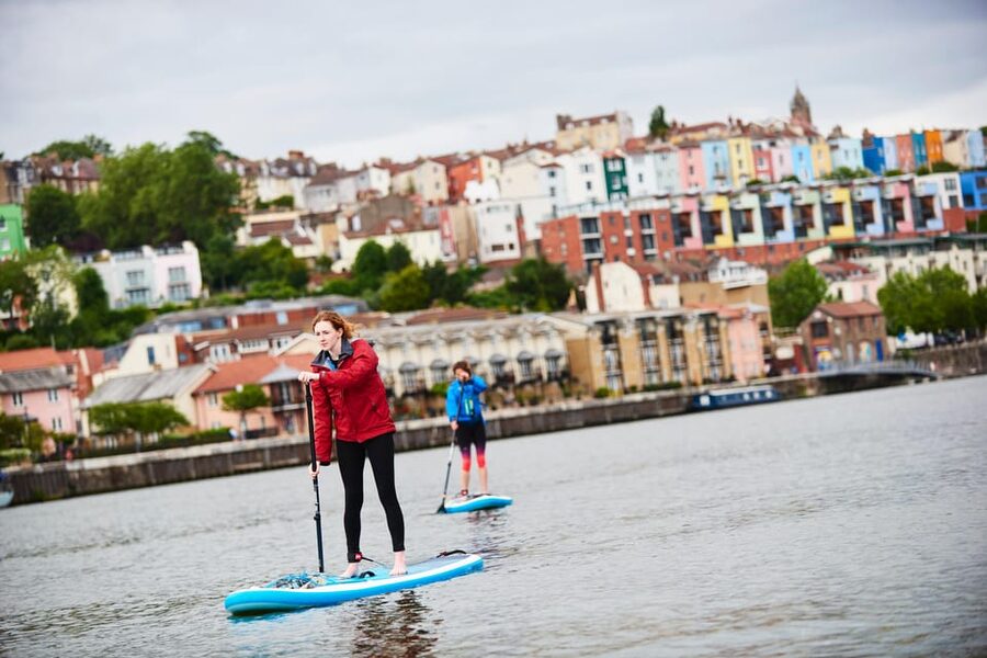 Bristol: Paddleboarding Harbourside Tour - Reaching Wapping Wharf when conditions allow