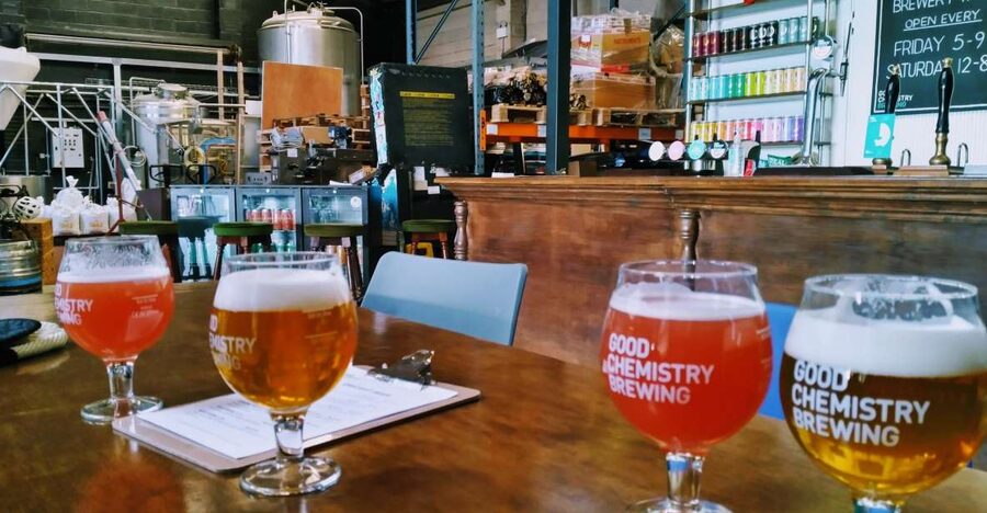 Bristol: Self-Guided Craft Beer Tour with Optional Tasting - Learning how breweries fit industrial Bristol