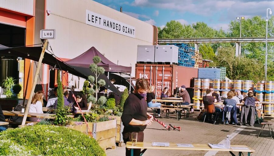 Bristol: Self-Guided Craft Beer Tour with Optional Tasting - A traditional pub with a beer garden