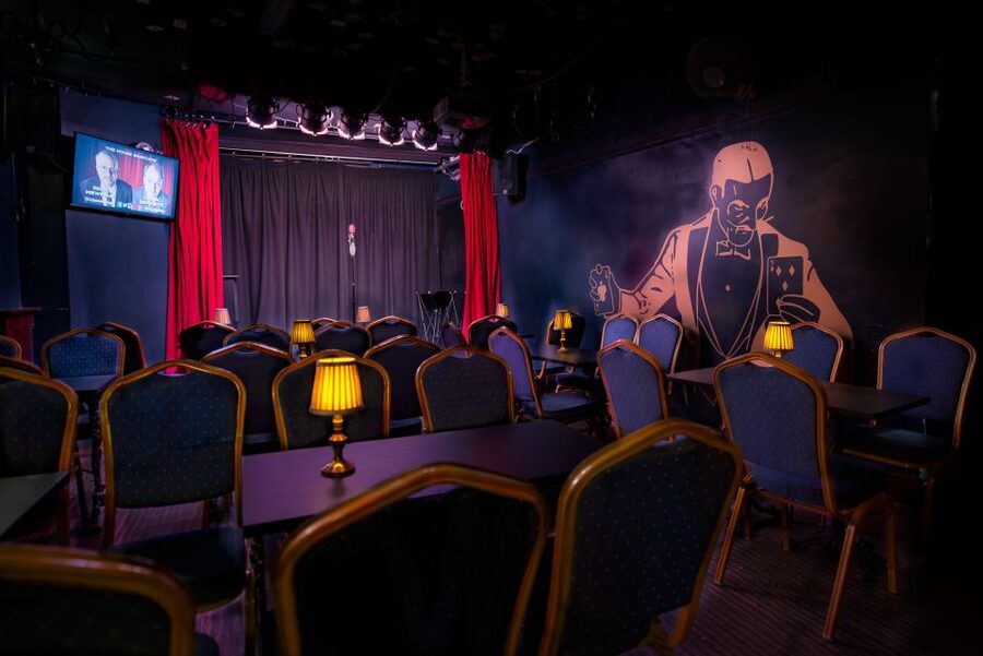 Bristol: The House Magicians Comedy and Magic Show - Entering the cosy 1920s-style theater