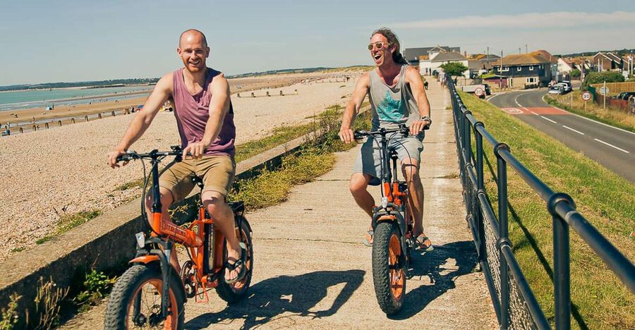 Camber Sands: Fat Tyre Ebike Hire - Three and a half hours on flat cycle paths