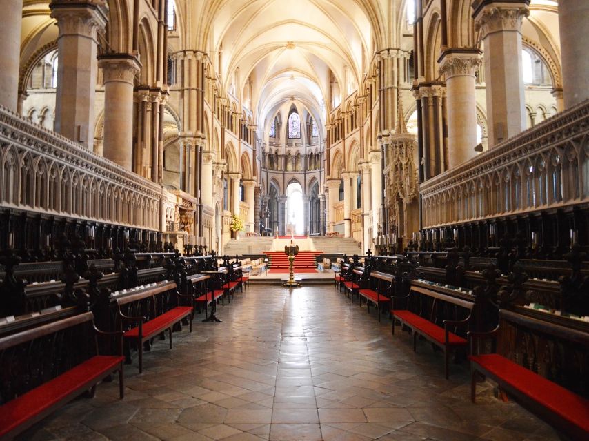Canterbury Cathedral: Entry Ticket with Audio Guide - Walking through the cathedral interior