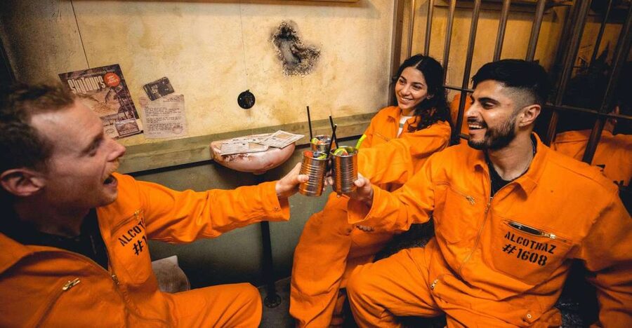 Cardiff: Alcotraz Immersive Prison Cocktail Experience - Choose how much trouble you want
