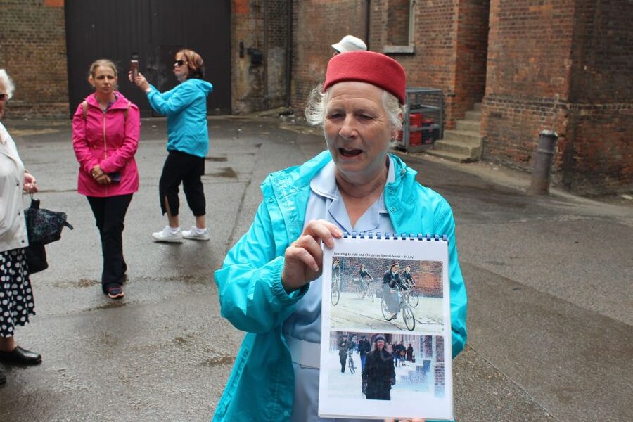 Chatham Historic Dockyard: Call the Midwife Tour - Why Chatham works so well as Poplar