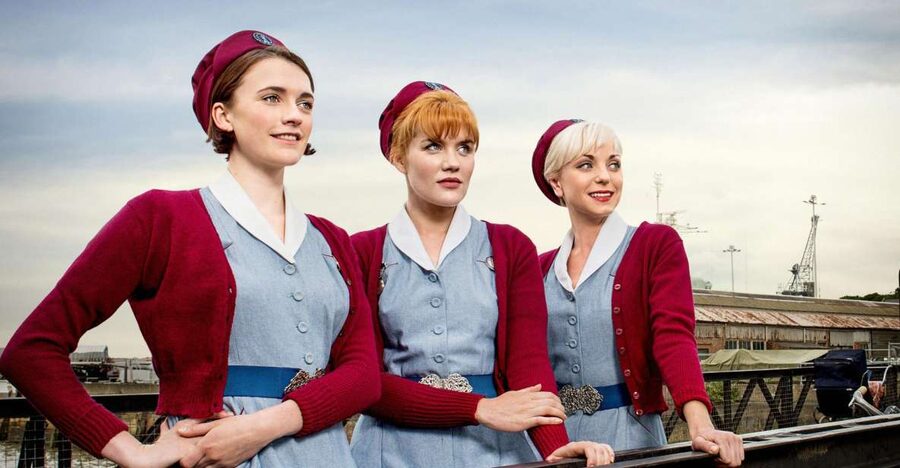 Chatham Historic Dockyard: Call the Midwife Tour - Props, costumes, and the final display