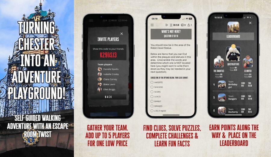 Chester: City Walking Tour & Exploration Game - Walking Chester’s famous city walls
