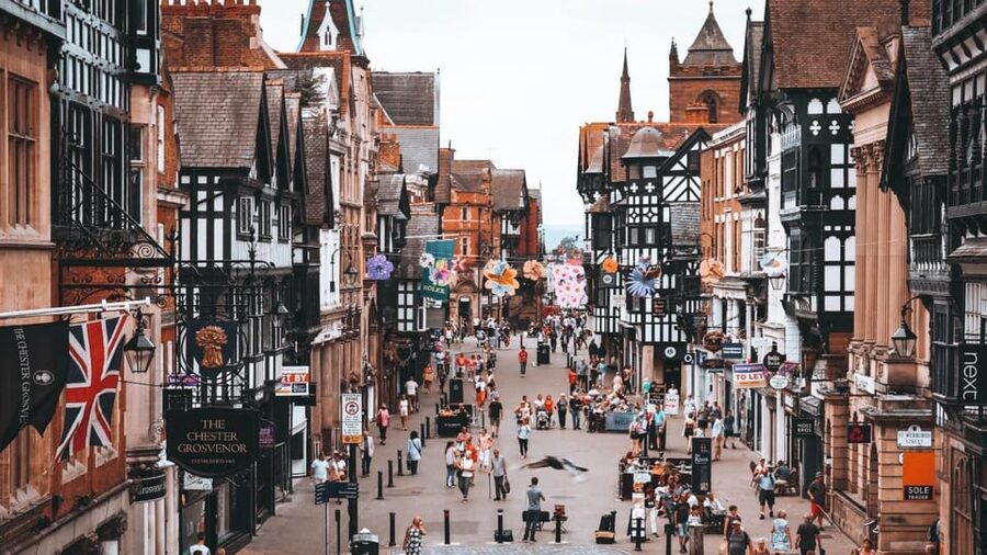 Chester: City Walking Tour & Exploration Game - Ghost stories and the Roman amphitheatre
