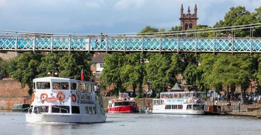 Chester: Half-Hour City Cruise - Chester Weir and the Old Dee Bridge