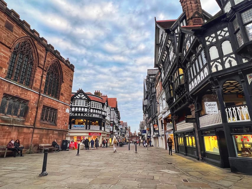 Chester: The Heart of Chester Walking Tour - Godstall Lane, Chester Cross, and the city’s smaller details