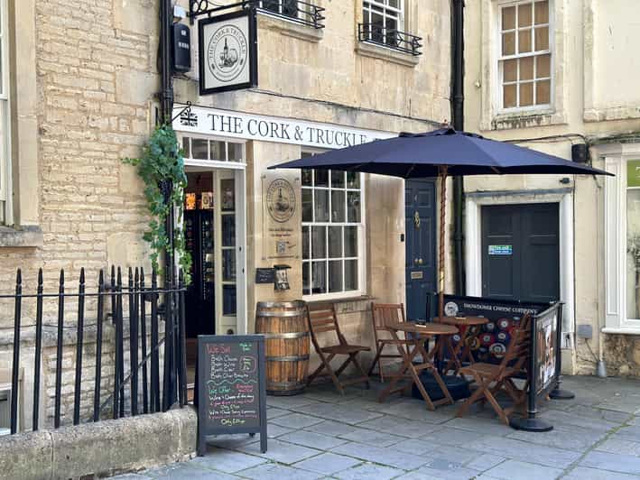 City of Bath: British Wine and Cheese Tasting Experience - What the $47 price includes
