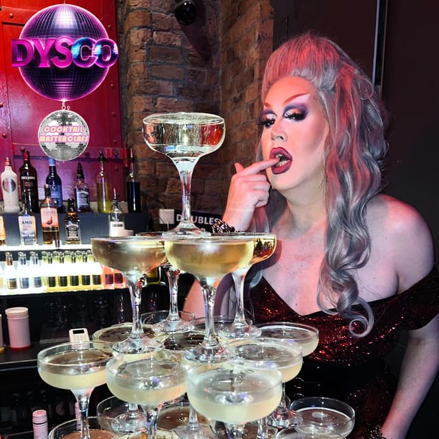 Cocktail Masterclass with Drag Queens @ Dysco, Liverpool - Arriving at Dysco, Liverpool’s drag queen palace