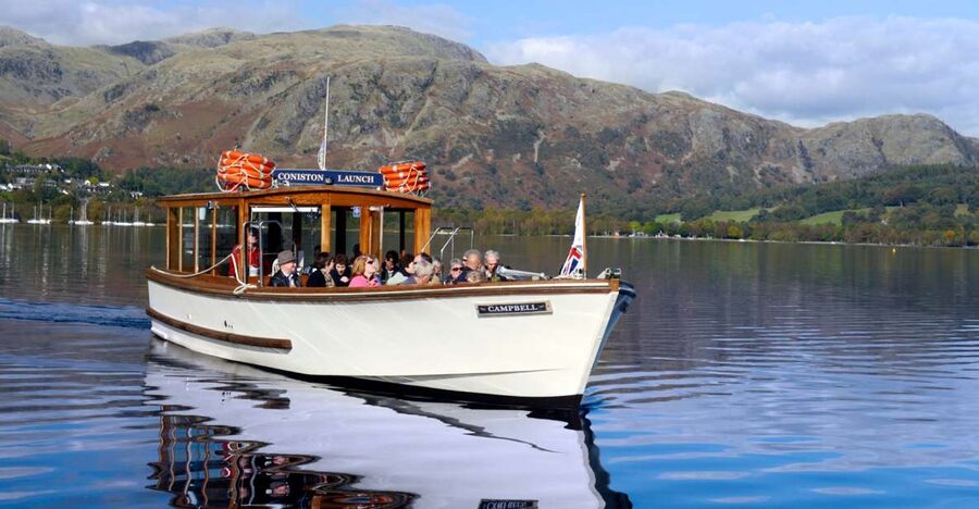 Coniston Water: 60-Minute Wild Cat Island Cruise - Approaching Brantwood and John Ruskin’s home