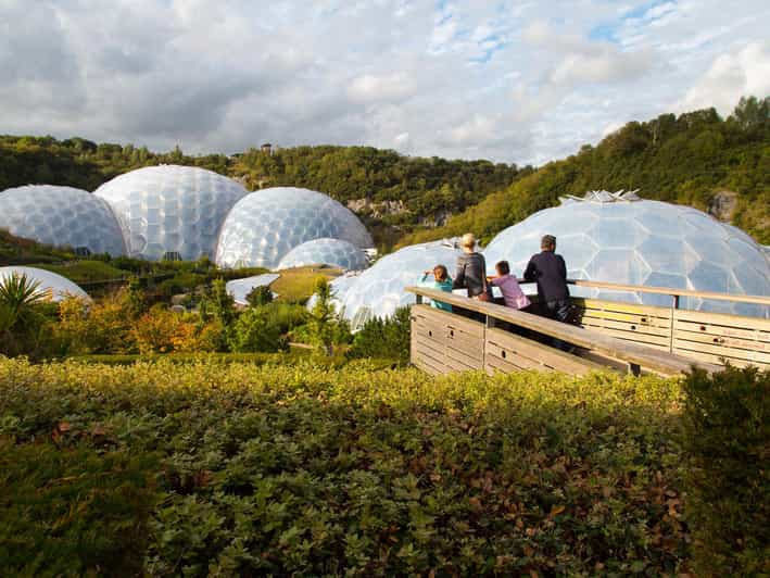 Cornwall: Eden Project Entry Ticket - The first sight of the biomes