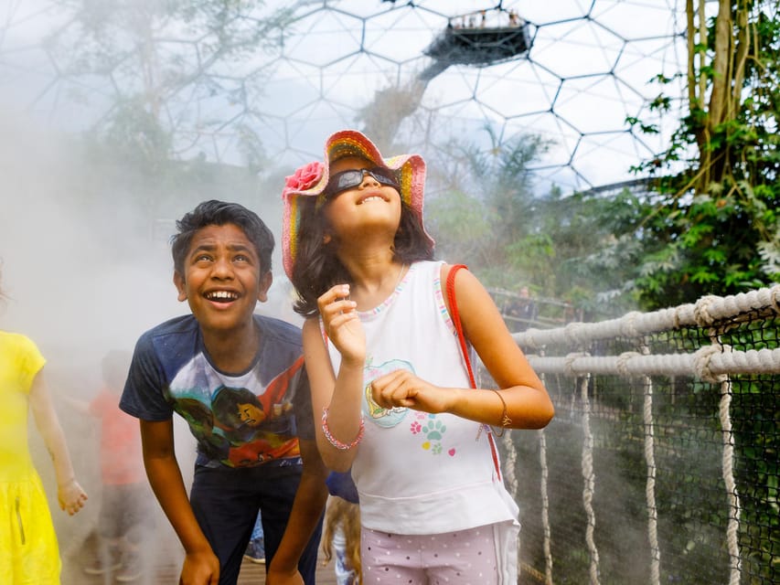Cornwall: Eden Project Entry Ticket - Outdoor gardens, art, and changing exhibits