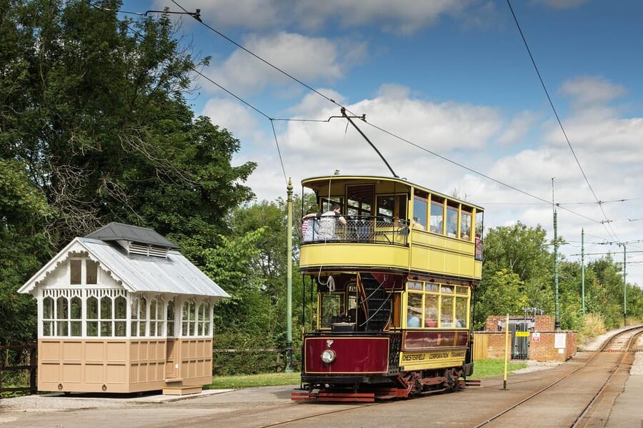 Crich: Tramway Village and National Tramway Museum Ticket - Barnett’s Sweet Shop and the Period Street