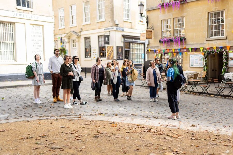 Discover Bath and Bridgerton with Music - The Royal Crescent and Bath’s polished image
