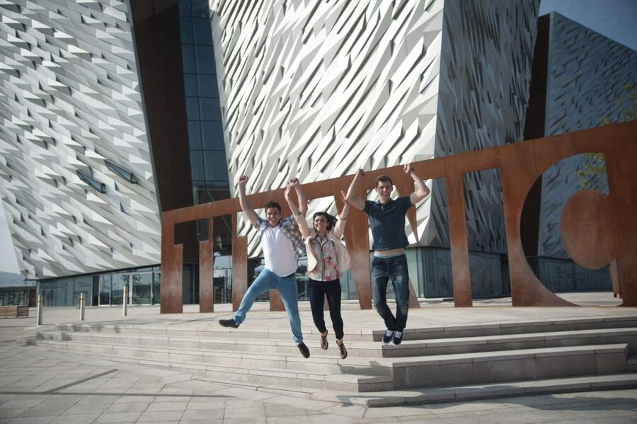 Dublin: Giant's Causeway, Dark Hedges & Titanic Guided Tour - Transport, food, weather, and walking