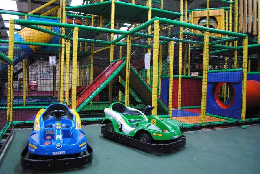 Durham: Adventure Valley Farm Park Entry Ticket - Action Creek for go-karts, tractor rides, and jumping pillows
