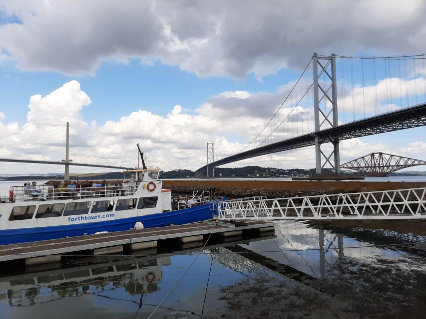 Edinburgh: 'Firth of Forth' Three Bridges Sightseeing Cruise - Inchcolm Island, abbey views, and the optional landing