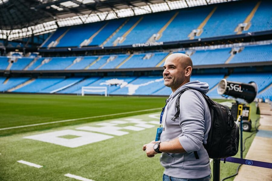Etihad Stadium: The Manchester City Stadium Tour - Starting at M-Gate on the south side