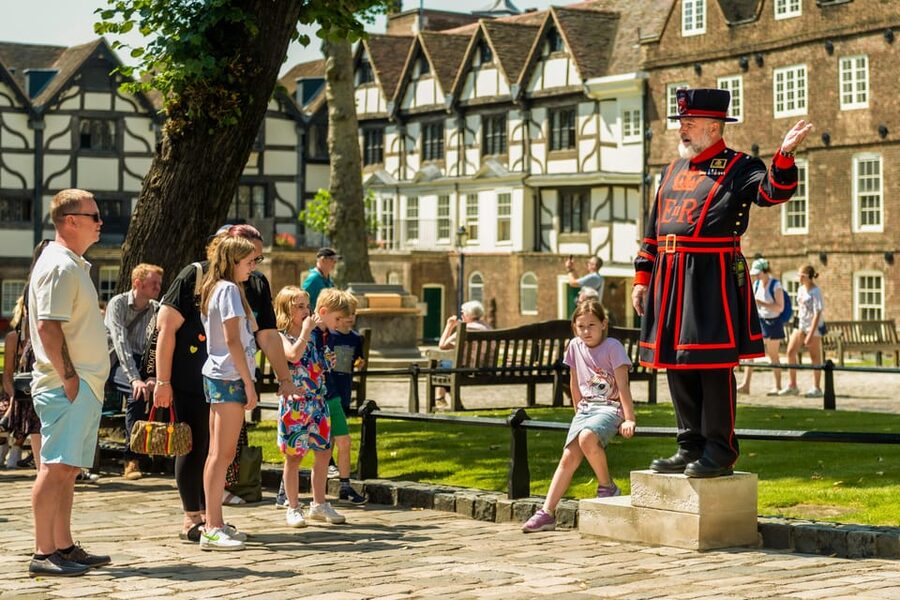 Exclusive Beefeater Meet & Greet at the Tower of London - The restricted area outside the King’s House