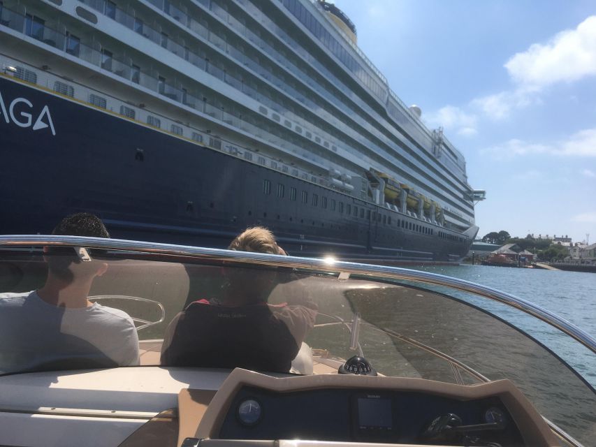 Falmouth Bay, Cornwall: Private Skippered Speed Boat Trip - Speed, swimming, and time to relax