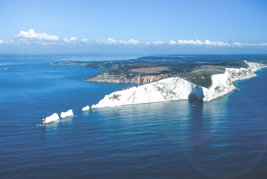 From Brighton: Isle of Wight Full-Day Trip via Portsmouth - The ferry crossing and Portsmouth’s naval skyline