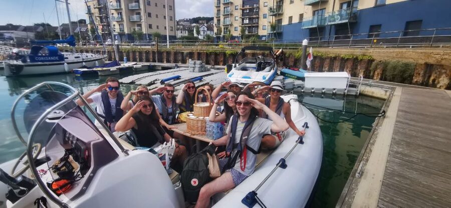 From Brighton: Private Boat Charter - Weather can change the plan